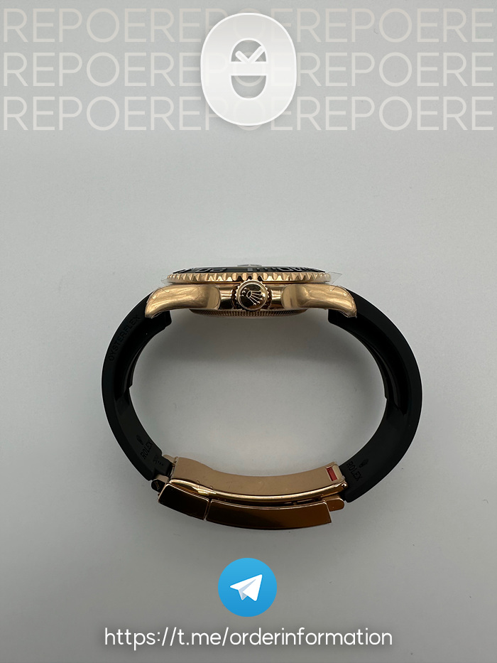 VS공장 롤렉스 요트마스터 40 에버로즈골드금통 블랙다이얼 러버스트랩 3135 116655 Rolex Yachtmaster 40 Rosegold Rubber Strap 출고 전 실물 검수사진 6
