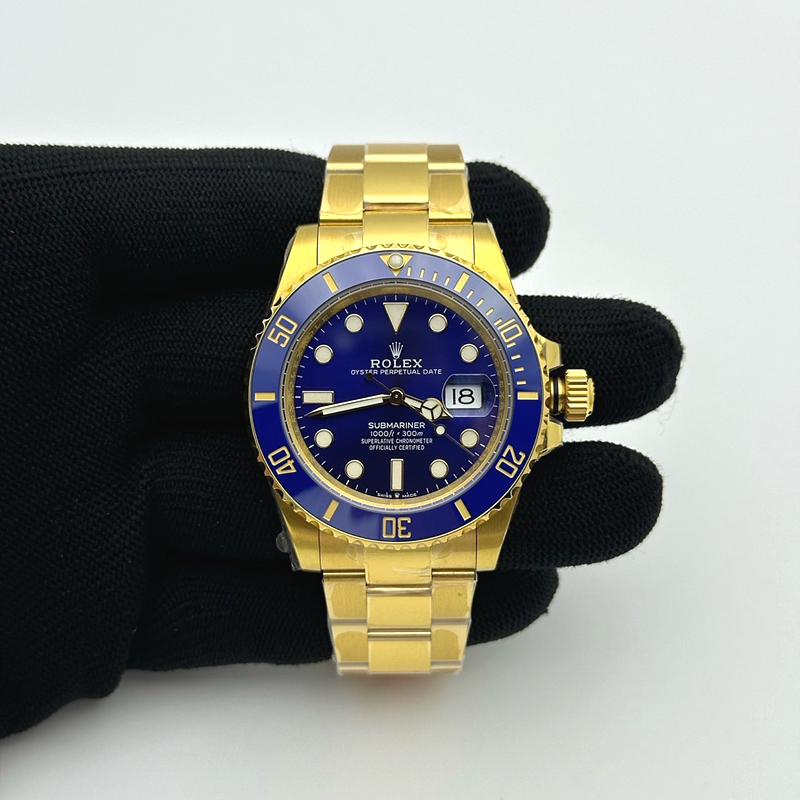 VS공장 롤렉스 서브마리너 41 옐로우골드금통 블루다이얼 3235무브먼트 청금통 Submariner 126618LB YGIYG BlueVSF VS3235 출고 전 실물 검수사진 2