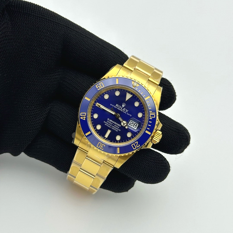 VS공장 롤렉스 서브마리너 41 옐로우골드금통 블루다이얼 3235무브먼트 청금통 Submariner 126618LB YGIYG BlueVSF VS3235 출고 전 실물 검수사진 5