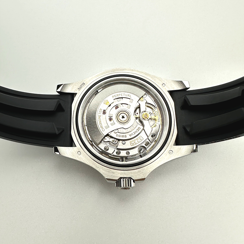 Clean공장 롤렉스 요트마스터 42 스틸 블랙다이얼 러버스트랩 클린 Yacht-Master 42mm 226659 Clean 1:1 Best Edition 3D Black Ceramic Bezel on Oysterflex Strap VR3235 클린공장 출고 전 실물 검수사진 10