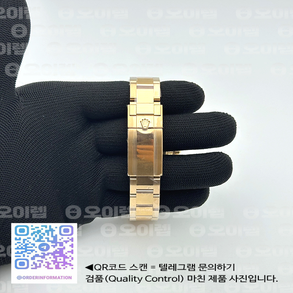CLEAN공장 롤렉스 데이토나 로즈골드금통 블랙다이얼 8p다이아몬드인덱스 브레이슬릿 클린 CLEAN공장 롤렉스 데이토나 Daytona 116505 Clean 1:1 Best Edition Black Diamonds Dial on RG Bracelet SA4130 V2 클린공장 출고 전 실물 검수사진 7