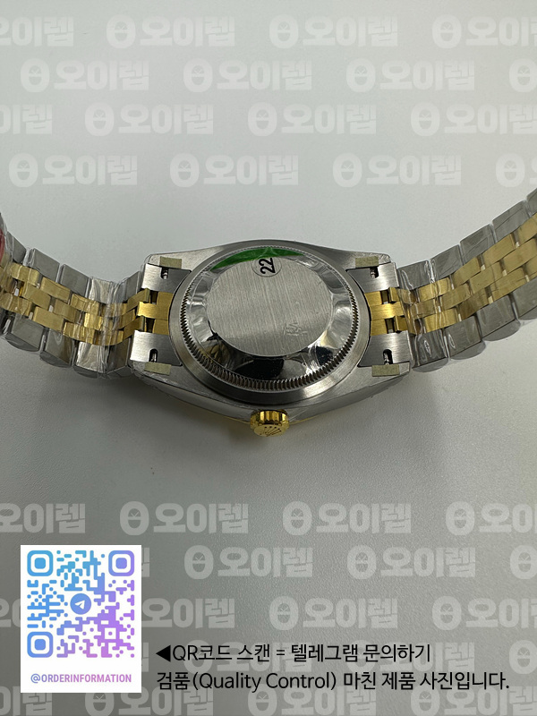 VS공장 롤렉스 데이저스트 36 옐로우골드콤비 텐포인트 플루티드다이얼 플루티드베젤 쥬빌레브레이슬릿 10p DJ 36mm Jub Flt 904L YG/SS P-Gold/Dia VSF VS3235(SB) 출고 전 실물 검수사진 9