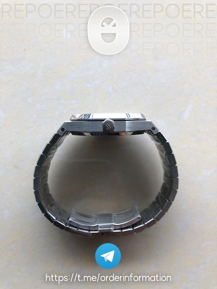 BF공장 오데마피게 로얄오크 15510 50주년기념판 블루다이얼 브레이슬릿 Royal Oak 41mm 15510 SS/SS Blue BF MY9015 Mod 4302 출고 전 실물 검수사진 5