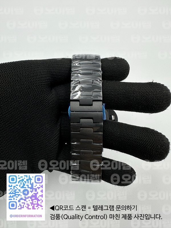 VS공장 파네라이 PAM438 투토네로 루미노르 풀세라믹 블랙다이얼 PAM438 Lum. Tuttonero 1950 GMT CR/CR Blk VSF V2 P9001 출고 전 실물 검수사진 9