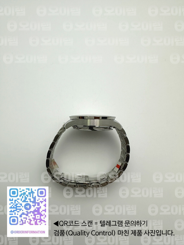 AZ공장 IWC 포르투기저 화이트다이얼 브레이슬릿 3716 Portuguese Chrono IW3716 SS AZF 1:1 Best Edition White Dial Blue Markers on SS Bracelet A69355 출고 전 실물 검수사진 7