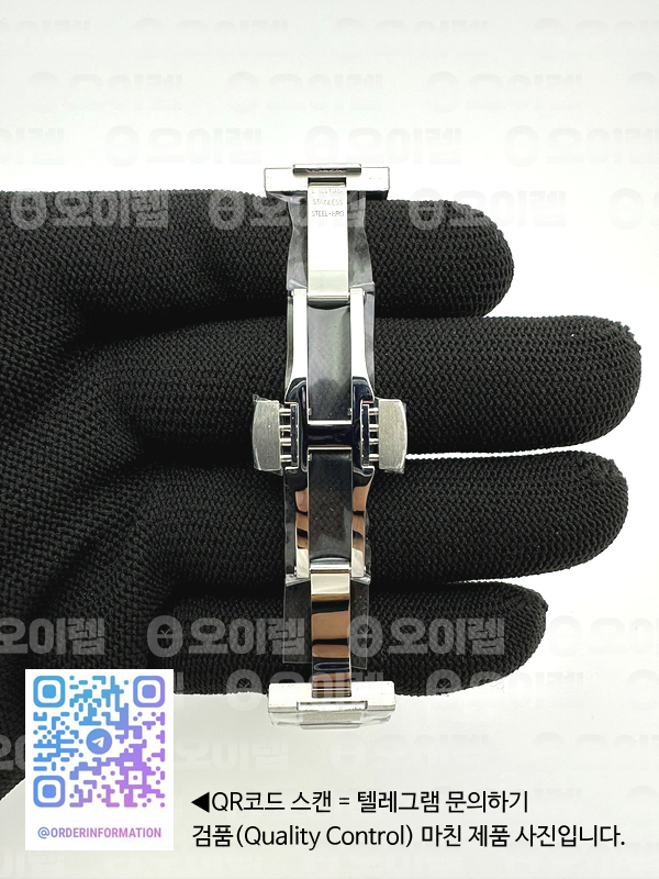 AZ공장 IWC 포르투기저 화이트다이얼 브레이슬릿 3716 Portuguese Chrono IW3716 SS AZF 1:1 Best Edition White Dial Blue Markers on SS Bracelet A69355 출고 전 실물 검수사진 10