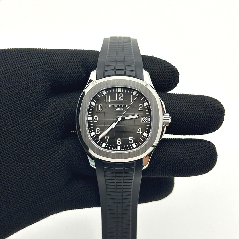 3K공장 아쿠아넛 그레이다이얼 러버스트랩 Aquanaut Ref.5167 SS/RU Grey/Num 3KF V3 A330 출고 전 실물 검수사진 3