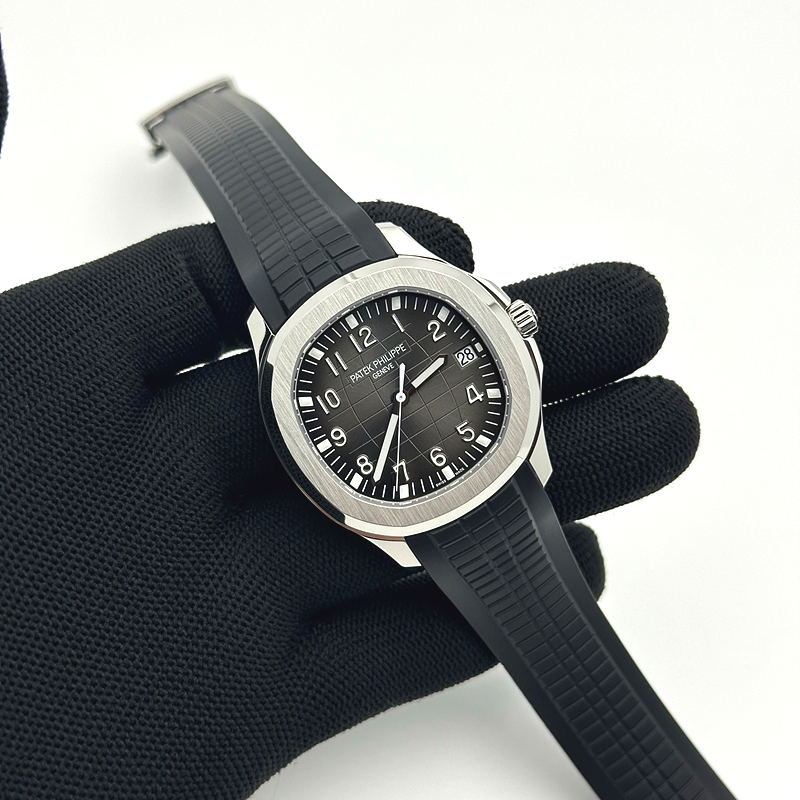 3K공장 아쿠아넛 그레이다이얼 러버스트랩 Aquanaut Ref.5167 SS/RU Grey/Num 3KF V3 A330 출고 전 실물 검수사진 4