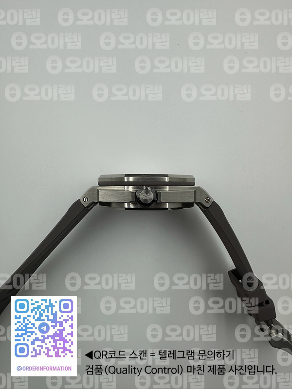 APS공장 오데마피게 로얄오크오프쇼어 다이버 15720 스틸 블랙다이얼 러버스트랩 Royal Oak Offshore Diver 15720 Ceramic Bezel APSF 1:1 Best Edition Black Dial on Black Rubber Strap SA4308 출고 전 실물 검수사진 7