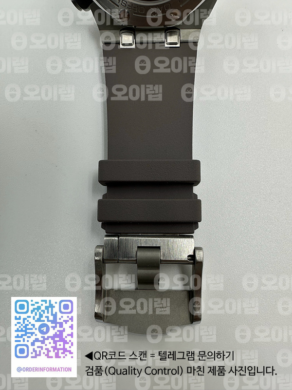 APS공장 오데마피게 로얄오크오프쇼어 다이버 15720 스틸 블랙다이얼 러버스트랩 Royal Oak Offshore Diver 15720 Ceramic Bezel APSF 1:1 Best Edition Black Dial on Black Rubber Strap SA4308 출고 전 실물 검수사진 10