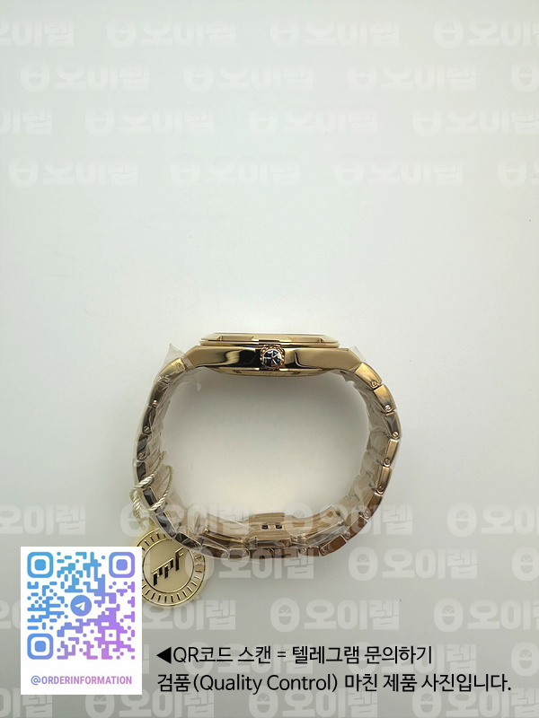 ZF공장 바쉐론콘스탄틴 오버시즈 4500V 로즈골드금통 블루다이얼 브레이슬릿 Overseas 4500V RG ZF 1:1 Best Edition Blue Dial on RG Bracelet A5100 출고 전 실물 검수사진 10