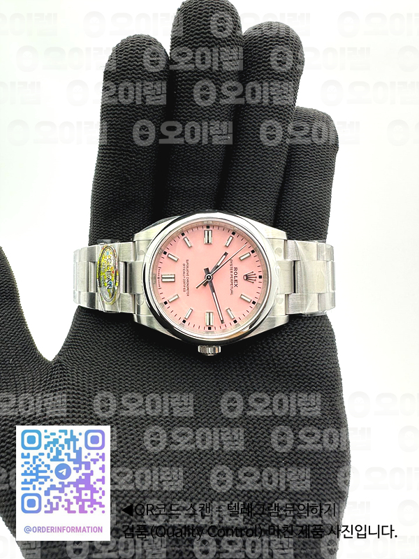 CLEAN공장 롤렉스 오이스터퍼페츄얼 36 핑크다이얼 브레이슬릿 클린공장 Oyster Perpetual 126000 36mm Clean 1:1 Best Edition 904L Steel Pink Dial VR3230 출고 전 실물 검수사진 2