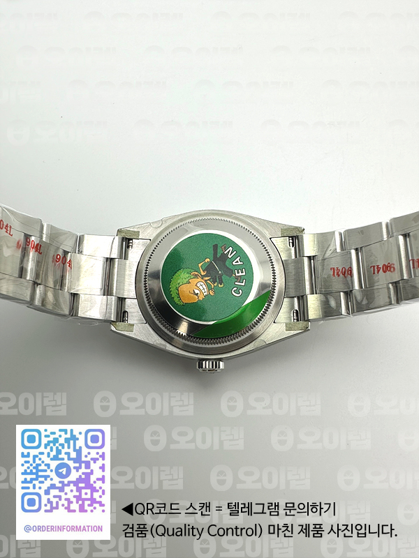 CLEAN공장 롤렉스 오이스터퍼페츄얼 36 핑크다이얼 브레이슬릿 클린공장 Oyster Perpetual 126000 36mm Clean 1:1 Best Edition 904L Steel Pink Dial VR3230 출고 전 실물 검수사진 11