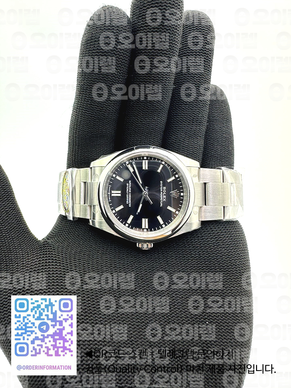 CLEAN공장 롤렉스 오이스터퍼페츄얼 36 블랙다이얼 브레이슬릿 클린공장 Oyster Perpetual 126000 36mm Clean 1:1 Best Edition 904L Steel Black Dial VR3230 출고 전 실물 검수사진 2