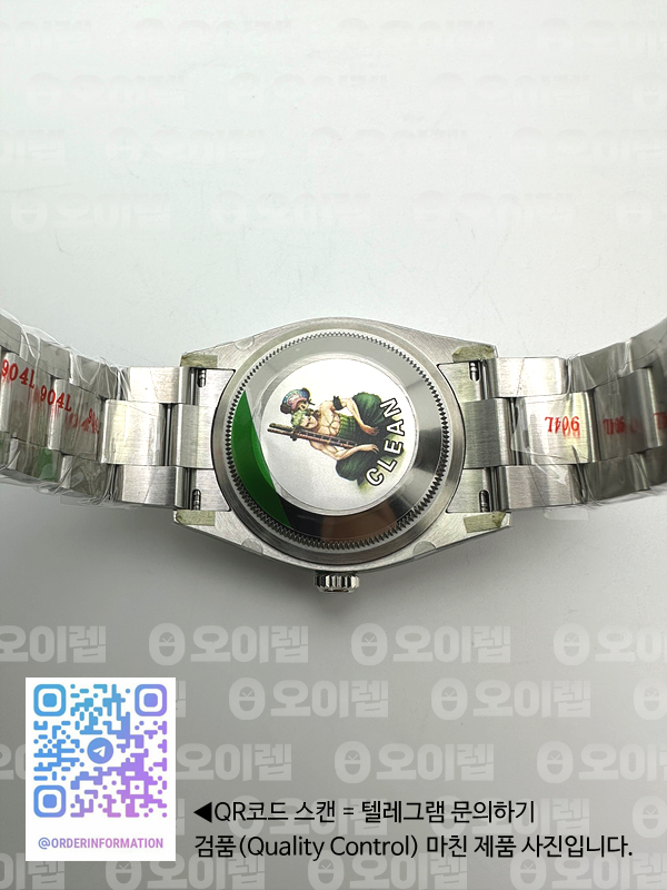 CLEAN공장 롤렉스 오이스터퍼페츄얼 36 블랙다이얼 브레이슬릿 클린공장 Oyster Perpetual 126000 36mm Clean 1:1 Best Edition 904L Steel Black Dial VR3230 출고 전 실물 검수사진 11