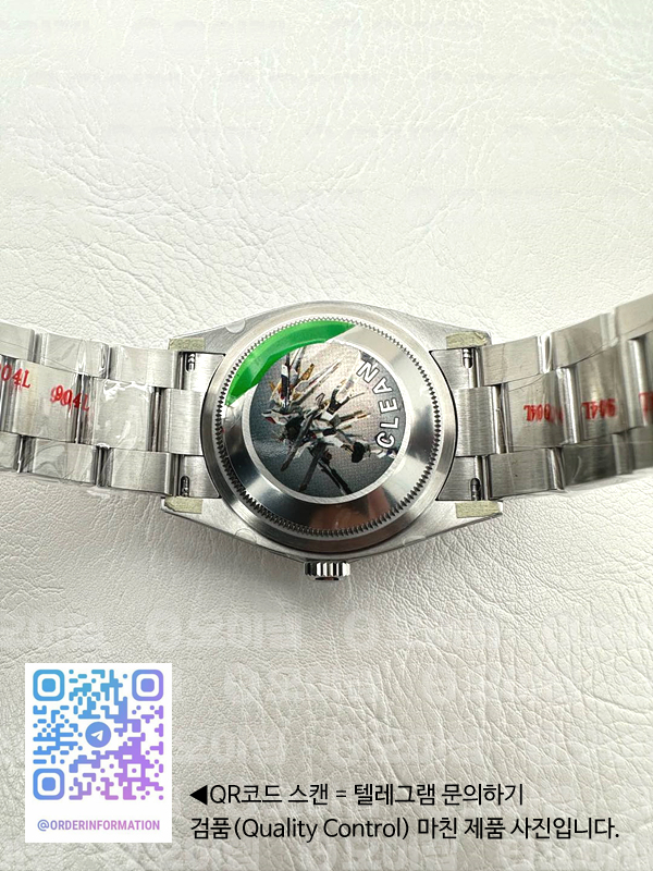 CLEAN공장 롤렉스 오이스터퍼페츄얼 36 레드다이얼 브레이슬릿 클린공장 Oyster Perpetual 126000 36mm Clean 1:1 Best Edition 904L Steel Red Dial VR3230 출고 전 실물 검수사진 10