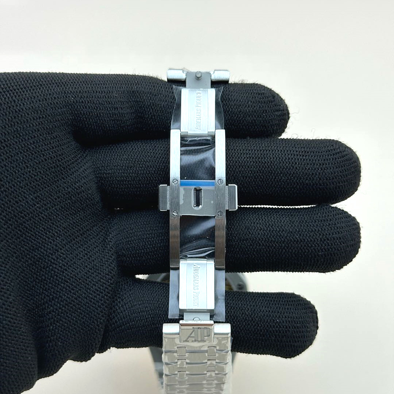 SF공장 오데마피게 로얄오크 15500 스틸 화이트다이얼 브레이슬릿 Royal Oak 41mm 15500 SS SF 1:1 Best Edition White Dial on SS Bracelet SA4302 Super Clone 출고 전 실물 검수사진 7