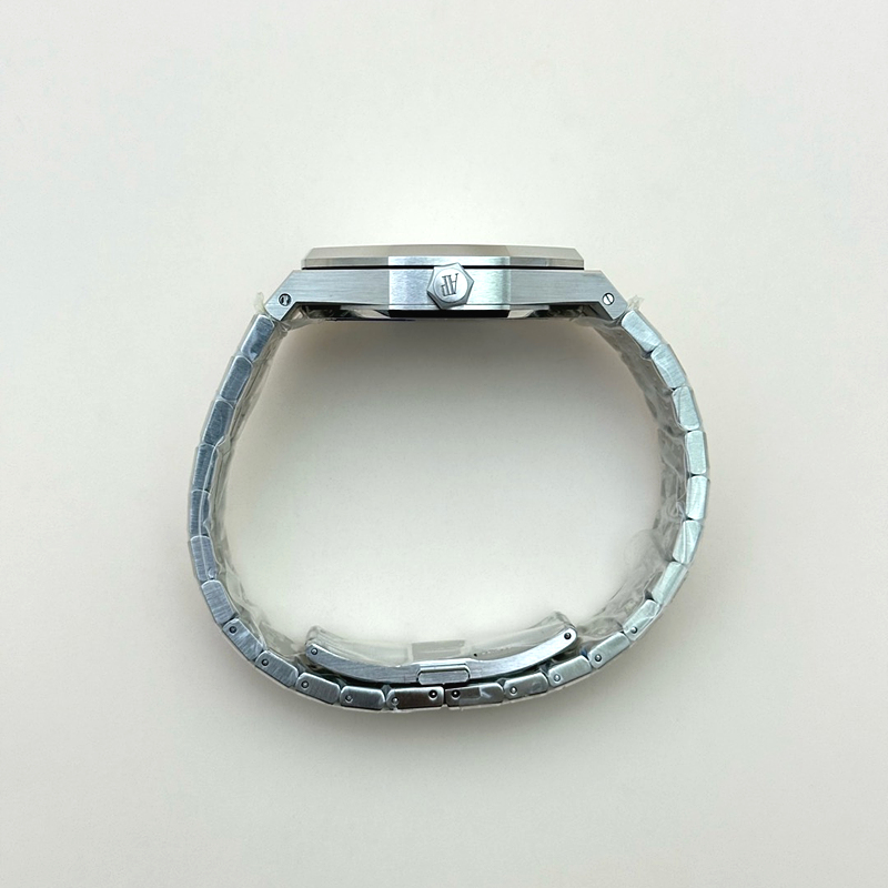 SF공장 오데마피게 로얄오크 15500 스틸 화이트다이얼 브레이슬릿 Royal Oak 41mm 15500 SS SF 1:1 Best Edition White Dial on SS Bracelet SA4302 Super Clone 출고 전 실물 검수사진 9