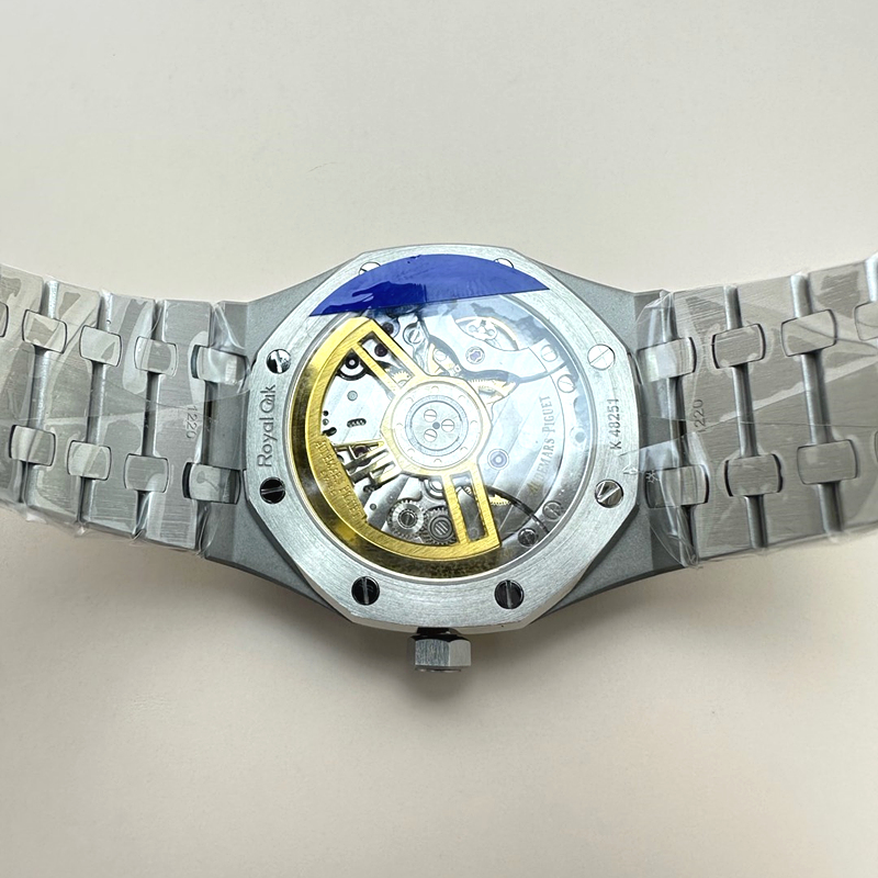 SF공장 오데마피게 로얄오크 15500 스틸 화이트다이얼 브레이슬릿 Royal Oak 41mm 15500 SS SF 1:1 Best Edition White Dial on SS Bracelet SA4302 Super Clone 출고 전 실물 검수사진 10