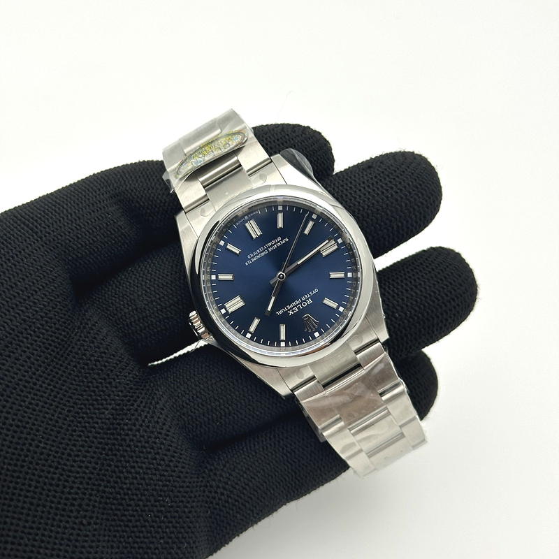 CLEAN공장 롤렉스 오이스터퍼페츄얼 36 블루다이얼 브레이슬릿 클린공장 Oyster Perpetual 126000 36mm Clean 1:1 Best Edition 904L Steel Deep Blue Dial VR3230 출고 전 실물 검수사진 4