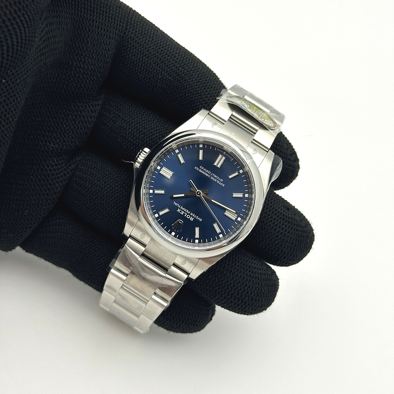 CLEAN공장 롤렉스 오이스터퍼페츄얼 36 블루다이얼 브레이슬릿 클린공장 Oyster Perpetual 126000 36mm Clean 1:1 Best Edition 904L Steel Deep Blue Dial VR3230 출고 전 실물 검수사진 5