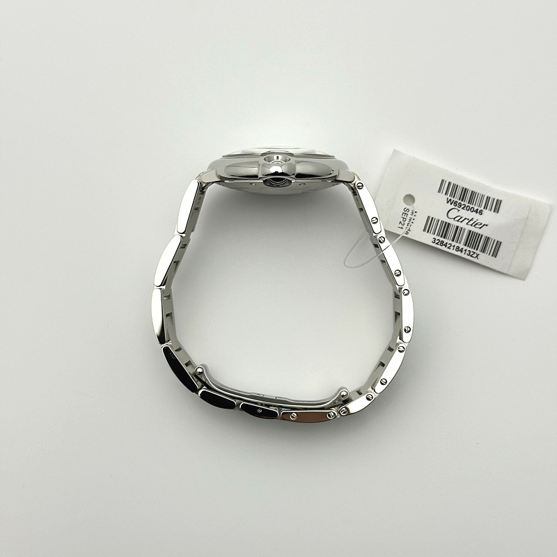CH공장 까르띠에 발롱블루 36mm 스틸 화이트다이얼 오토메틱 브레이슬릿 Ballon Bleu 36mm SS CHF 1:1 Best Edition White Texture Dial on SS Bracelet NH05A 출고 전 실물 검수사진 8