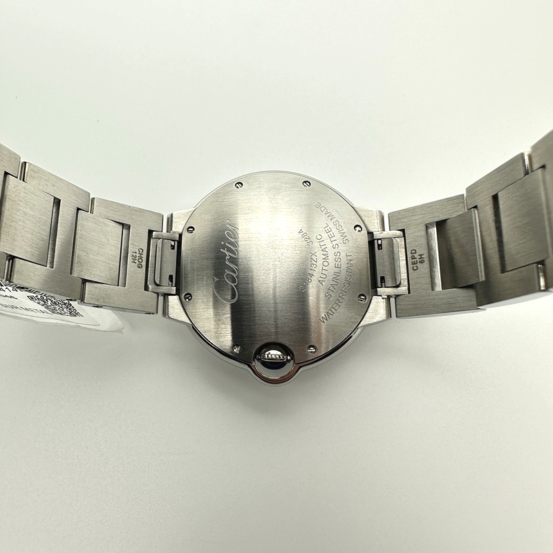 CH공장 까르띠에 발롱블루 36mm 스틸 화이트다이얼 오토메틱 브레이슬릿 Ballon Bleu 36mm SS CHF 1:1 Best Edition White Texture Dial on SS Bracelet NH05A 출고 전 실물 검수사진 10