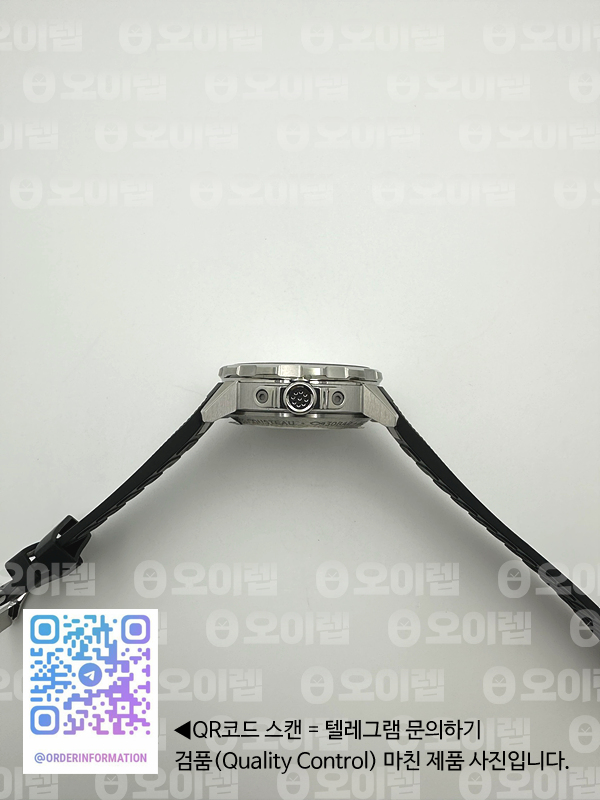 APS공장 IWC 아쿠아타이머 크로노그래프 스틸 블루다이얼 블랙러버스트랩 Aquatimer IW376805 SS APSF 1:1 Best Edition Blue Dial on Black Rubber Strap A7750 출고 전 실물 검수사진 9