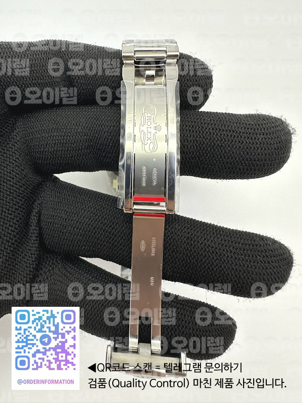 VS공장 롤렉스 데이저스트 36 민트그린다이얼 돔베젤 오이스터브레이슬릿 출고 전 실물 검수사진 12