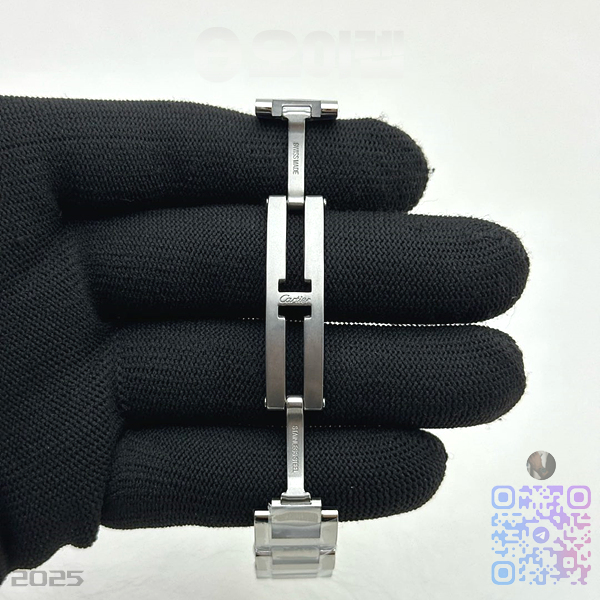AF공장 까르띠에 발롱블루 28mm 화이트다이얼 다이아몬드인덱스 브레이슬릿 Ballon Bleu Ladies 28mm SS AF 1:1 Best Edition White Diamonds Dial Bezel on SS Bracelet Ronda Quartz 출고 전 실물 검수사진 7