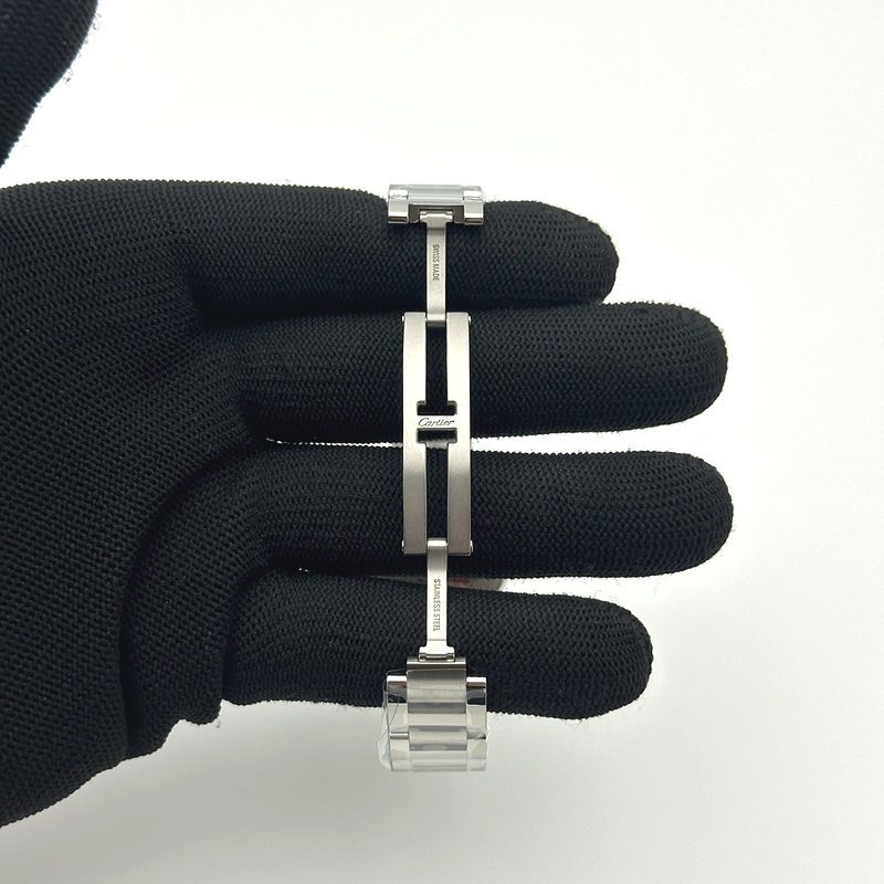 AF공장 까르띠에 발롱블루 28mm 화이트다이얼 브레이슬릿 Ballon Bleu Ladies 28mm SS AF 1:1 Best Edition White Dial Bezel on SS Bracelet Ronda Quartz 출고 전 실물 검수사진 7