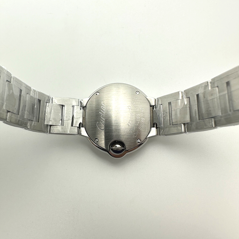 AF공장 까르띠에 발롱블루 28mm 화이트다이얼 브레이슬릿 Ballon Bleu Ladies 28mm SS AF 1:1 Best Edition White Dial Bezel on SS Bracelet Ronda Quartz 출고 전 실물 검수사진 10