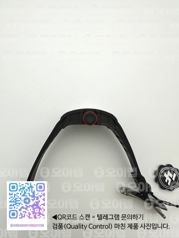 ZF공장 리차드밀 NTPT풀카본 RM035-02 블랙러버스트랩 V6 RM035-02 NTPT ZF 1:1 Best Edition Skeleton Dial on Black Rubber Strap RMAL1 Super Clone V6 출고 전 실물 검수사진 8