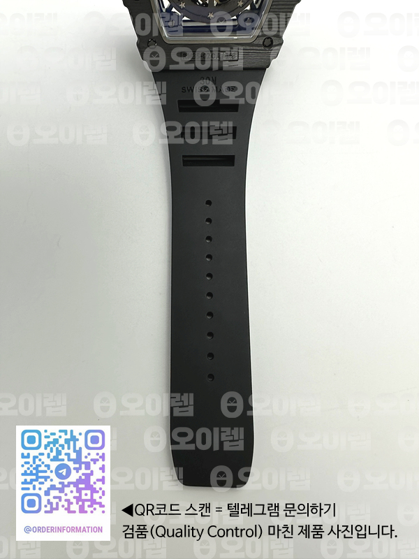 ZF공장 리차드밀 NTPT풀카본 RM035-02 블랙러버스트랩 V6 RM035-02 NTPT ZF 1:1 Best Edition Skeleton Dial on Black Rubber Strap RMAL1 Super Clone V6 출고 전 실물 검수사진 11