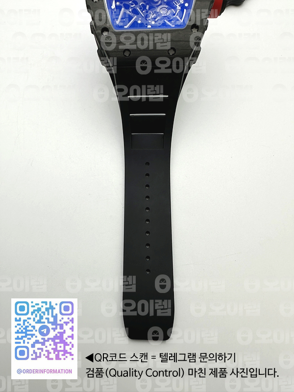 ZF공장 리차드밀 NTPT풀카본 RM035-02 블랙러버스트랩 V6 RM035-02 NTPT ZF 1:1 Best Edition Skeleton Dial on Black Rubber Strap RMAL1 Super Clone V6 출고 전 실물 검수사진 12