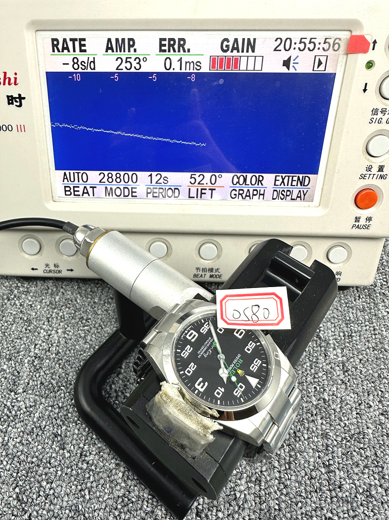 VS공장 롤렉스 에어킹 블랙다이얼 브레이슬릿 Air-King 126900 VSF 1:1 Best Edition 904L Steel Black Dial on SS Bracelet VS3230 출고 전 실물 검수사진 12