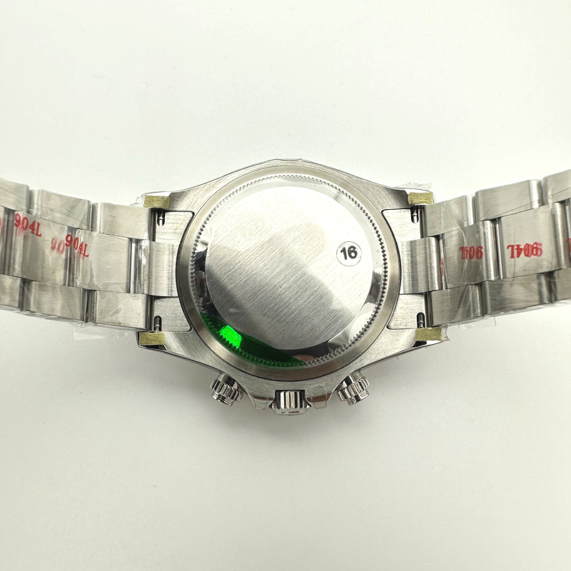 VS공장 롤렉스 신형 세라믹 데이토나 블랙다이얼 브레이슬릿 4131 Daytona 126500 VSF 1:1 Best Edition 904L Steel Black Dial on SS Braclet DD4131 출고 전 실물 검수사진 10
