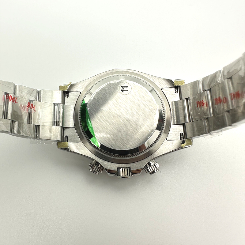 VS공장 롤렉스 신형 세라믹 데이토나 화이트다이얼 브레이슬릿 4131 Daytona 126500 VSF 1:1 Best Edition 904L Steel White Dial on SS Braclet DD4131 출고 전 실물 검수사진 10