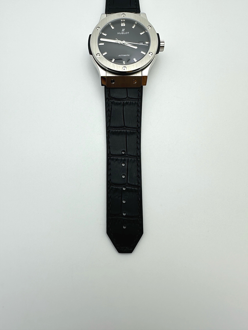 WW공장 위블로 클래식퓨전 42mm 스틸 블랙다이얼 가죽스트랩 Classic Fusion Bang 42mm TI/RU Black WWF A1110 출고 전 실물 검수사진 12