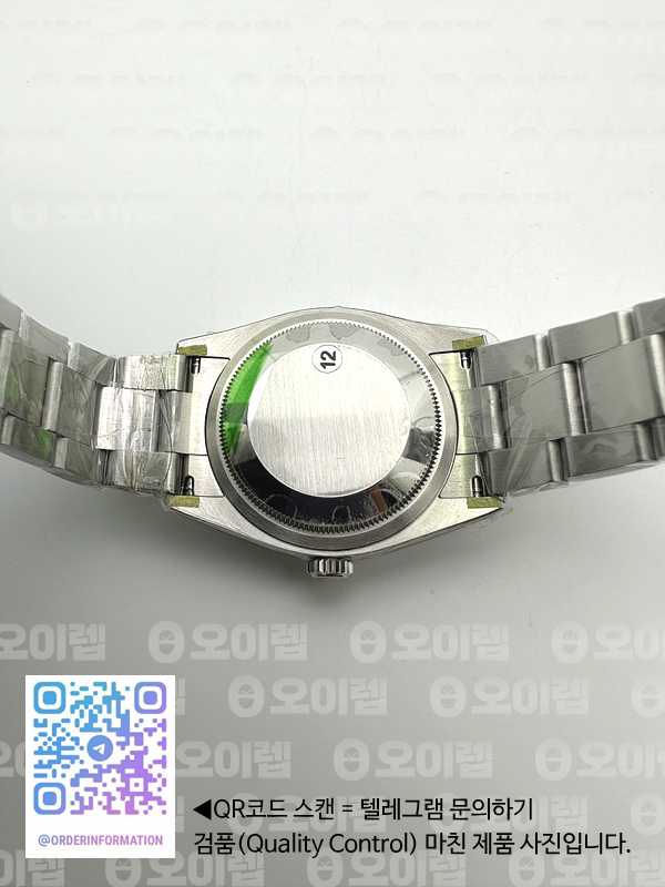 VS공장 롤렉스 오이스터퍼페츄얼 36 그린다이얼 브레이슬릿 Oyster Perpetual 126000 36mm VSF 1:1 Best Edition 904L Steel Green Dial VS3230 V2 출고 전 실물 검수사진 11