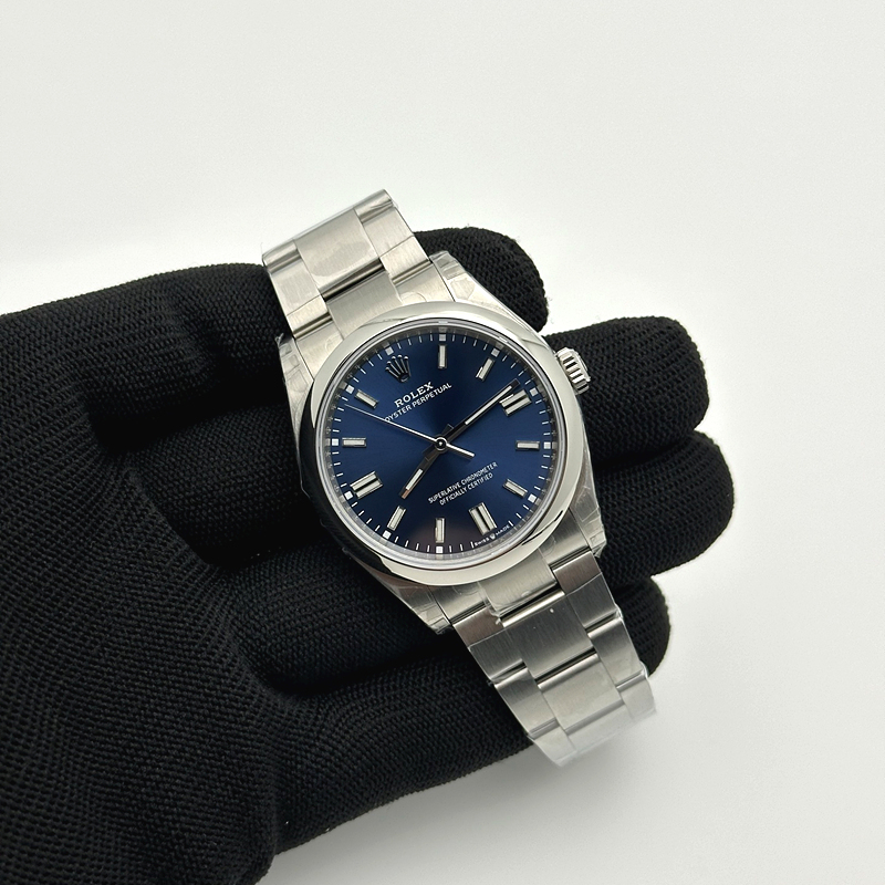 VS공장 롤렉스 오이스터퍼페츄얼 36 블루다이얼 브레이슬릿  Oyster Perpetual 126000 36mm VSF 1:1 Best Edition 904L Steel Blue Dial VS3230 V2 출고 전 실물 검수사진 2