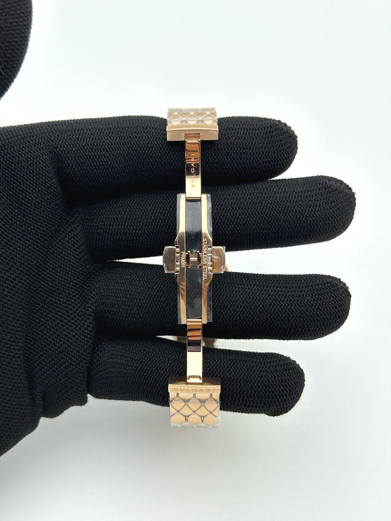 BV공장 불가리 세르펜티 세두토리 로즈골드금통 블랙다이얼 브레이슬릿 Serpenti Seduttori RG BVF 1:1 Best Edition Black Dial on RG Bracelet ETA Quartz 출고 전 실물 검수사진 7