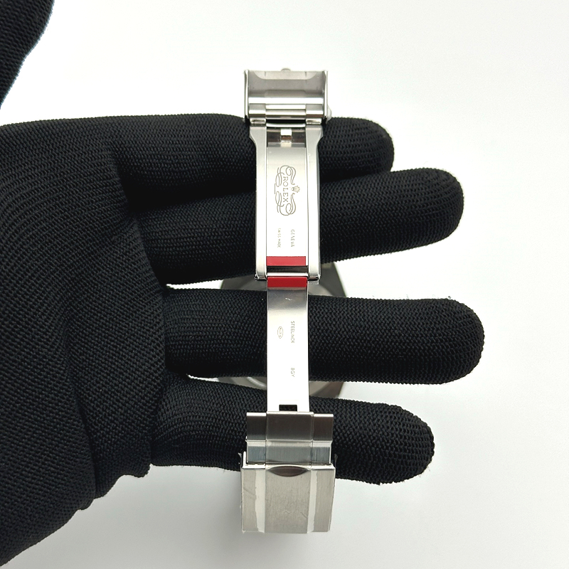 Clean공장 롤렉스 익스플로러2 블랙다이얼 브레이슬릿 Explorer II 216570 904 SS/SS Black Clean DD3285 클린 출고 전 실물 검수사진 7