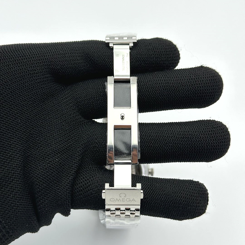 VS공장 오메가 드 빌 스틸 블루다이얼 브레이슬릿 De Ville Date SS VSF 1:1 Best Edition Blue Dial on SS Bracelet A8800 출고 전 실물 검수사진 7