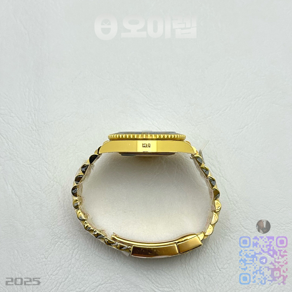 CLEAN공장 롤렉스 GMT마스터2 기네스 옐로우골드금통 블랙다이얼 쥬빌레브레이슬릿 클린공장 GMT Master II 126718 GRNR Clean 1:1 Best Edition Black Dial on YG Jubilee Bracelet DD3285 CHS 출고 전 실물 검수사진 9