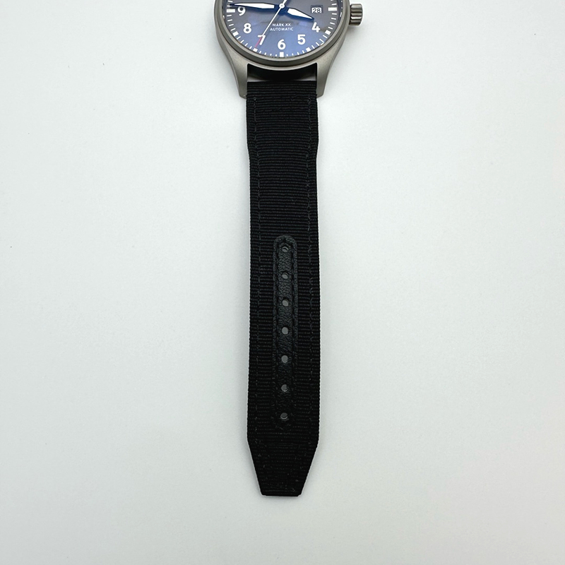 M+공장 IWC 마크20 그레이다이얼 블랙스트랩 Pilot Mark XX IW3282 Ti M+F 1:1 Best Edition Gray Dial on Black Nylon Strap MIYOTA 9015 엠플러스 출고 전 실물 검수사진 11