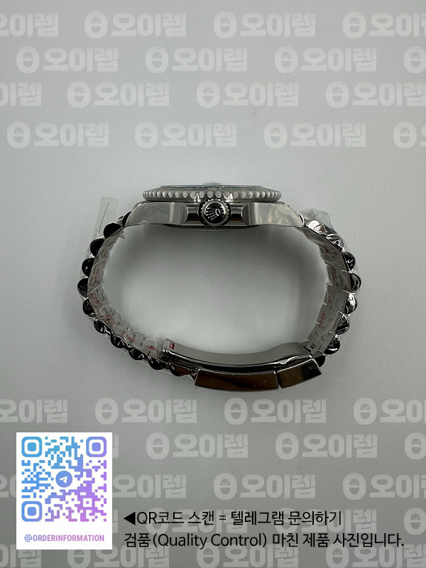 CLEAN공장 롤렉스 GMT마스터2 스프라이트 LHD 왼손잡이시계 그린앤블랙베젤 쥬빌레브레이슬릿 클린공장 출고 전 실물 검수사진 7