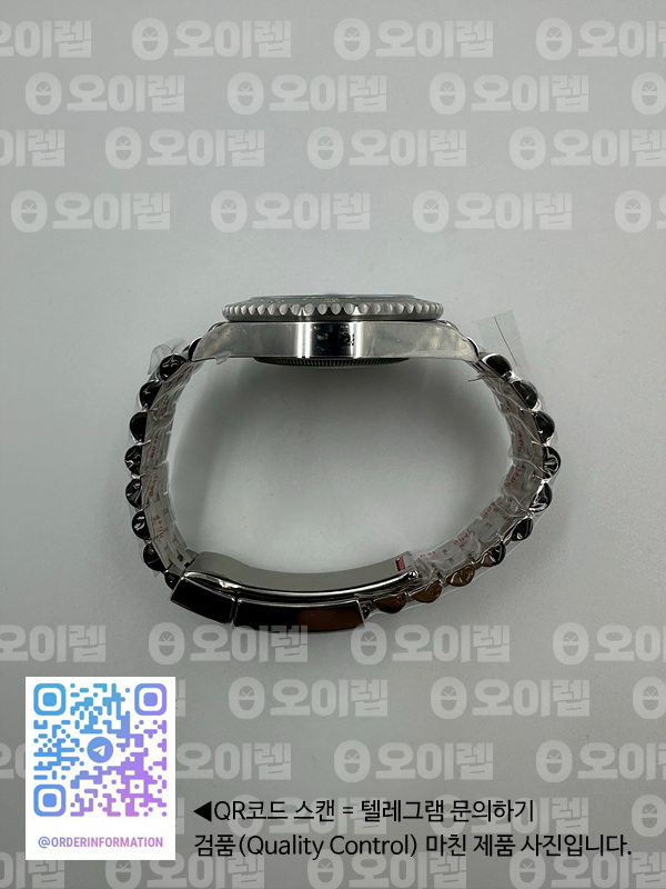 CLEAN공장 롤렉스 GMT마스터2 스프라이트 LHD 왼손잡이시계 그린앤블랙베젤 쥬빌레브레이슬릿 클린공장 출고 전 실물 검수사진 8