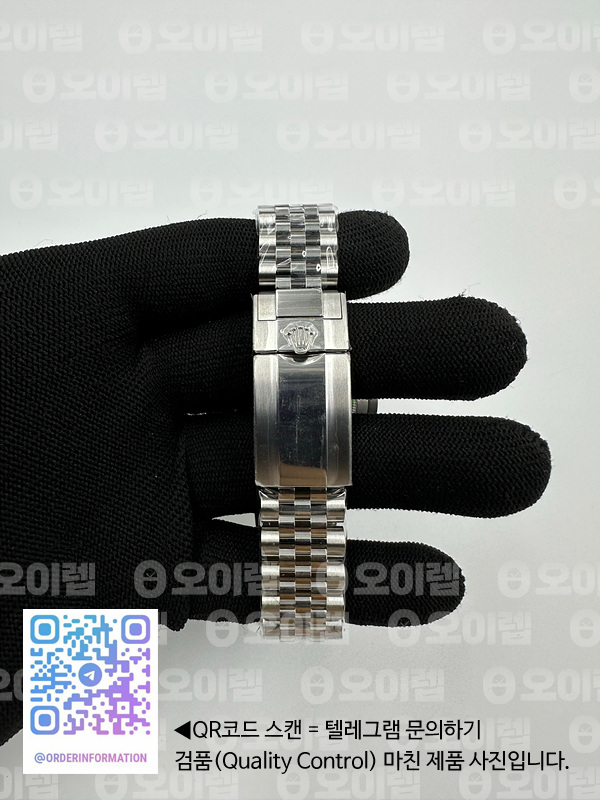 CLEAN공장 롤렉스 GMT마스터2 스프라이트 LHD 왼손잡이시계 그린앤블랙베젤 쥬빌레브레이슬릿 클린공장 출고 전 실물 검수사진 9