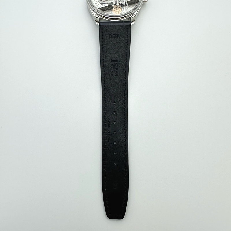 APS공장 IWC 포르투기저 스틸 화이트다이얼 블루가죽스트랩 Portugieser Automatic 42mm SS APSF 1:1 Best Edition White Dial Blue Marker on Blue Leather Strap A52011 출고 전 실물 검수사진 10
